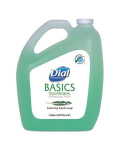 DIA98612CT BASICS FOAMING HAND SOAP, ORIGINAL, HONEYSUCKLE, 1 GAL BOTTLE, 4/CARTON