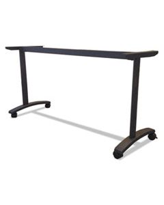 ALEVA7476BK ALERA VALENCIA SERIES TRAINING TABLE T-LEG BASE, 54W X 19 3/4D X 28 1/2H, BLACK