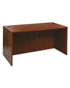 ALEVA216030MC ALERA VALENCIA SERIES STRAIGHT DESK SHELL, 59.13W X 29.5D X 29.63H, MEDIUM CHERRY