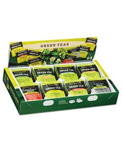 BTC30568CT GREEN TEA ASSORTMENT, TEA BAGS, 64/BOX, 6 BOXES/CARTON