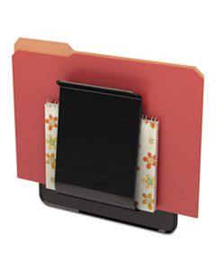 DEF65504H STAND TALL WALL FILE, LETTER/LEGAL/OVERSIZED, 9 1/4 X 10 5/8 X 1 3/4, BLACK