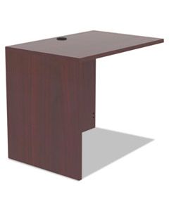 ALEVA353624MY ALERA VALENCIA SERIES REVERSIBLE RETURN/BRIDGE SHELL, 35W X 23 5/8D X 29 1/2H, MAHOGANY