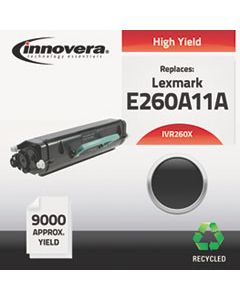 IVR260X REMANUFACTURED E260A11A (E260) HIGH-YIELD TONER, 9000 PAGE-YIELD, BLACK