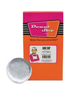 DSP599961590 DONUT SHOP COFFEE PODS, MEDIUM ROAST, 15/BOX