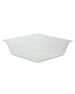 RFPR4296 REFLECTIONS PORTION PLASTIC TRAYS, SHALLOW, CLEAR, 3-1/2X3-1/2X1, 4OZ, 2500/CT