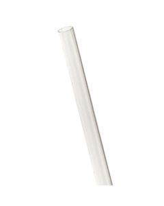 ECOEPST710 7.75" CLEAR UNWRAPPED STRAW - CASE, 400/PK, 24 PK/CT