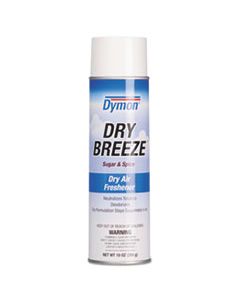 ITW70220 DRY BREEZE AEROSOL AIR FRESHENER, SUGAR & SPICE, 10 OZ, 12/CARTON