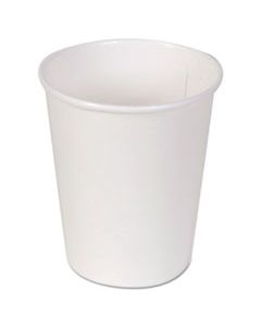DXE2340W PAPER HOT CUPS, 10 OZ, WHITE, 50/SLEEVE, 20 SLEEVES/CARTON