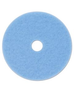MMM59825 HI-PERFORMANCE BURNISH PAD 3050, 20" DIAMETER, SKY BLUE, 5/CARTON