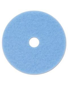 MMM59825 HI-PERFORMANCE BURNISH PAD 3050, 20" DIAMETER, SKY BLUE, 5/CARTON