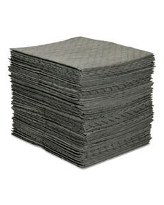 SBDMRO100 MRO PLUS HEAVY SORBENT PADS, .26GAL, 15W X 19L, GRAY