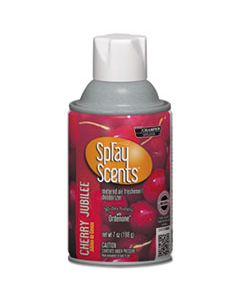 CHP5181 SPRAYSCENTS METERED AIR FRESHENER REFILL, CHERRY JUBILEE, 7 OZ AEROSOL, 12/CARTON