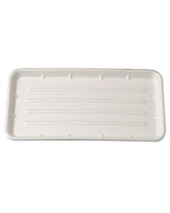 GNP25SYL SUPERMARKET TRAY, FOAM, YELLOW, 8 X 14-3/4, 125/BAG, 2 BAGS/CARTON