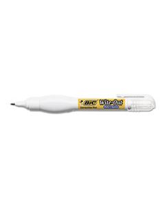 BICWOSQP11 WITE-OUT SHAKE 'N SQUEEZE CORRECTION PEN, 8 ML, WHITE