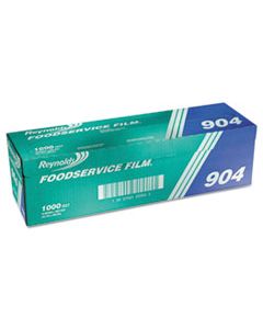RFP904 PVC FILM ROLL WITH CUTTER BOX, 18" X 1000 FT, CLEAR