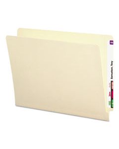 SMD24113 END TAB FOLDERS WITH ANTIMICROBIAL PRODUCT PROTECTION, STRAIGHT TAB, LETTER SIZE, MANILA, 100/BOX