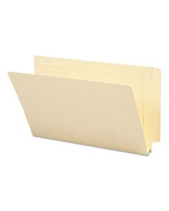 SMD27275 HEAVYWEIGHT MANILA END TAB EXPANSION FOLDERS, STRAIGHT TAB, LEGAL SIZE, 50/BOX