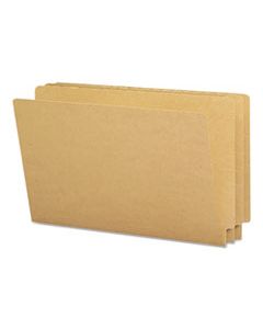 SMD27400 KRAFT END TAB FOLDERS, 9.5" FRONT, STRAIGHT TAB, LEGAL SIZE, KRAFT, 50/BOX