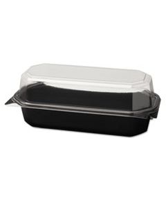 SCC836011PS94 SPECIALTY CONTAINERS, BLACK/CLEAR, 20OZ, 8.79W X 4.46D X 3.15H, 200/CARTON
