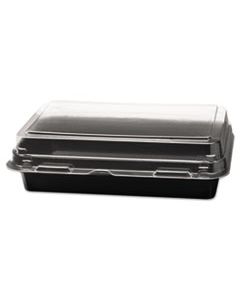 SCC846612PS94 SPECIALTY CONTAINERS, BLACK/CLEAR, 24OZ, 7.87W X 5.39D X 2.09H, 200/CARTON