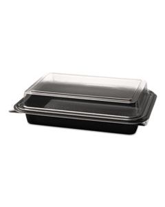 SCC844001PS94 SPECIALTY CONTAINERS, BLACK/CLEAR, 24OZ, 8.68W X 6.18D X 2.17H, 200/CARTON