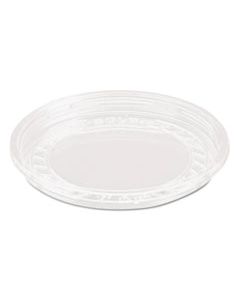 SCCLG8R BARE ECO-FORWARD RPET DELI CONTAINER LIDS, 8OZ, CLEAR, 50/PACK, 10 PACKS/CARTON