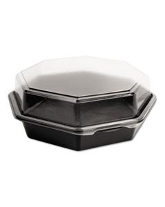 SCC864056AP94 OCTAVIEW CF CONTAINERS, BLACK/CLEAR, 42OZ, 9.57W X 9.18D X 3.15H, 100/CARTON