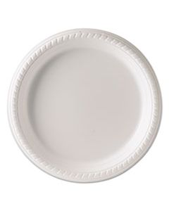 SCCPS95W PLASTIC PLATES, 9 INCHES, WHITE, ROUND, 25/PACK, 20 PACKS/CARTON