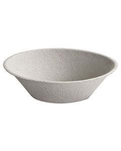 HUH21060 SAVADAY MOLDED FIBER BOWLS, 45 OZ, WHITE, ROUND, 500/CARTON