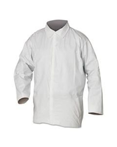 KCC36213 A20 BREATHABLE PARTICLE PROTECTION SHIRTS, LARGE, WHITE, 50/CARTON