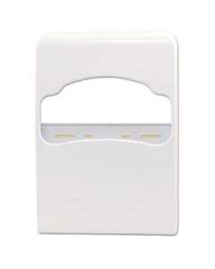 HOSHG2 HEALTH GARDS QUARTER-FOLD TOILET SEAT COVER DISPENSER, WHITE, PLASTIC