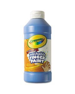 CYO551316042 WASHABLE FINGERPAINT, BLUE, 16 OZ