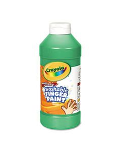 CYO551316044 WASHABLE FINGERPAINT, GREEN, 16 OZ