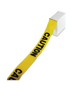 IMP7328 SITE SAFETY BARRIER TAPE, "CAUTION" TEXT, 3" X 1000FT, YELLOW/BLACK