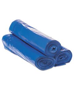 IBSDTH3040B DRAW-TUFF INSTITUTIONAL DRAW-TAPE CAN LINERS, 30 GAL, 1 MIL, 30.5" X 40", BLUE, 200/CARTON
