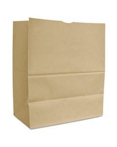 BAGSK1665 GROCERY PAPER BAGS, 66 LBS CAPACITY, 1/6 BBL, 12"W X 7"D X 17"H, KRAFT, 500 BAGS