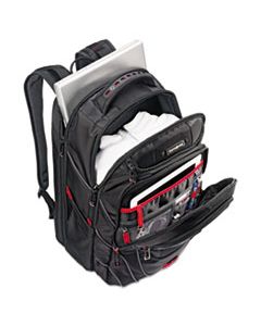 SML515311073 TECTONIC PFT BACKPACK, 13 X 9 X 19, BLACK/RED