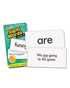 TEPT53017 SKILL DRILL FLASH CARDS, 3 X 6, SIGHT WORDS SET 1