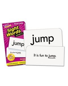 TEPT53018 SKILL DRILL FLASH CARDS, 3 X 6, SIGHT WORDS SET 2