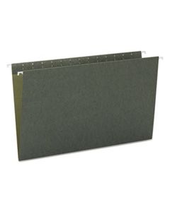 SMD64110 HANGING FOLDERS, LEGAL SIZE, STANDARD GREEN, 25/BOX