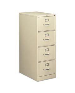 HON214CPL 210 SERIES FOUR-DRAWER FULL-SUSPENSION FILE, LEGAL, 18.25W X 28.5D X 52H, PUTTY