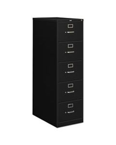 HON215CPP 210 SERIES FIVE-DRAWER FULL-SUSPENSION FILE, LEGAL, 18.25W X 28.5D X 60H, BLACK