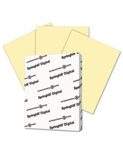 SGH035300 DIGITAL INDEX COLOR CARD STOCK, 110LB, 8.5 X 11, CANARY, 250/PACK