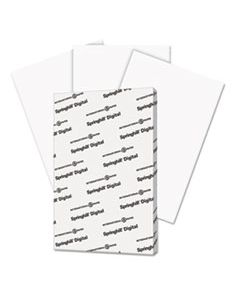 SGH015110 DIGITAL INDEX WHITE CARD STOCK, 92 BRIGHT, 90LB, 11 X 17, WHITE, 250/PACK