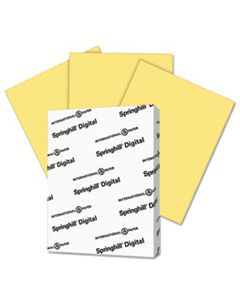 SGH055100 DIGITAL INDEX COLOR CARD STOCK, 90LB, 8.5 X 11, BUFF, 250/PACK