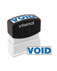 UNV10071 MESSAGE STAMP, VOID, PRE-INKED ONE-COLOR, BLUE