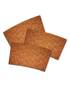 PCTDSLVBRN KRAFT HOT CUP SLEEVES, FITS 10 OZ TO 24 OZ CUPS, BROWN, 1,000/CARTON