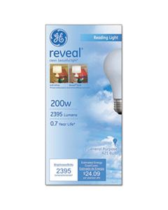 GEL89371 REVEAL A21 LIGHT BULB, 200 W