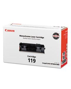 CNM3479B001 3479B001 (CRG-119) TONER, 2100 PAGE-YIELD, BLACK