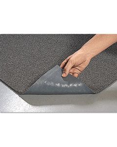 CWNDEMB35GY SPAGHETTI VINYL-LOOP FLOOR MAT, VINYL, 36 X 60, GRAY